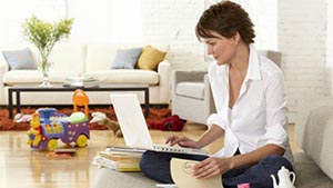 Trabalhando meio-período